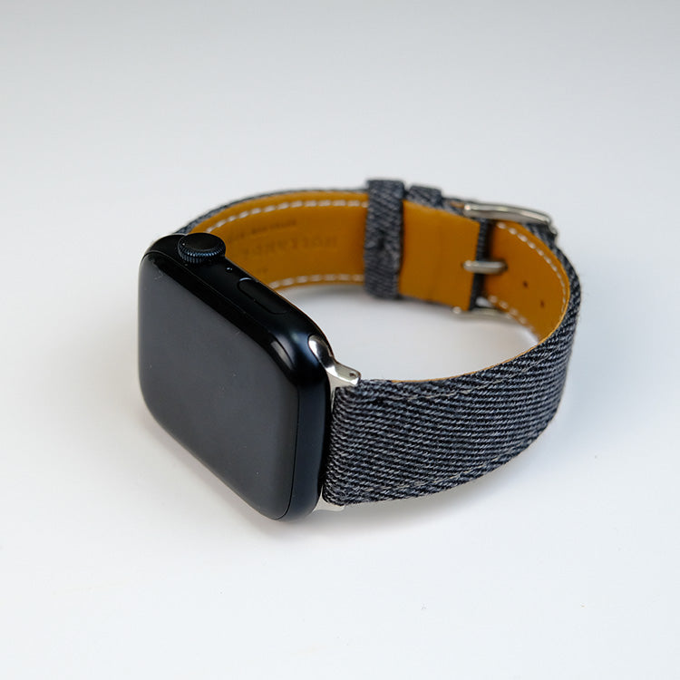 Mid Grey Whipcord Apple Watch Band