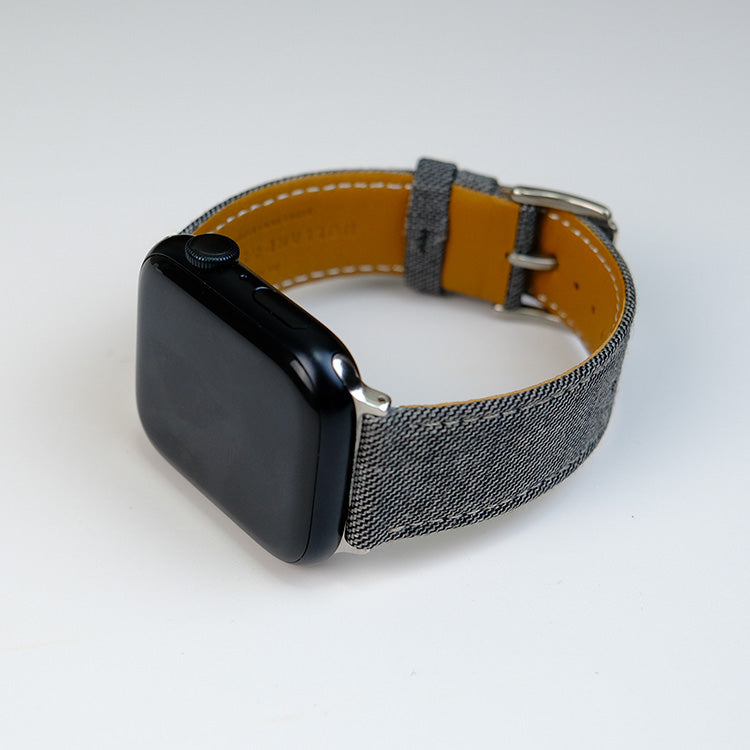 Dark Grey Sharkskin Watch Band