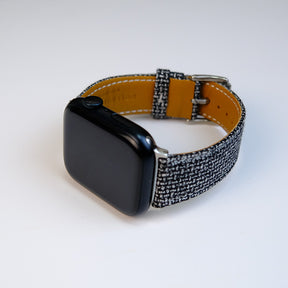 Grey Herringbone Apple Watch Band