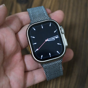 Black & White Cambridge Birdseye Apple Strap