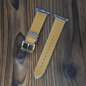 Light Brown & Black Royal VV150 Houndstooth Apple Strap