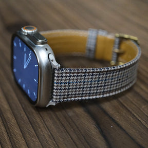 Light Brown & Black Royal VV150 Houndstooth Apple Strap