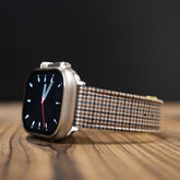 Light Brown & Black Royal VV150 Houndstooth Apple Strap