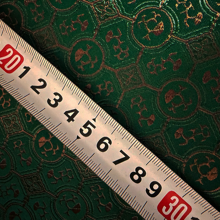 (New in Bespoke) Deep Ink Green Silk Watch Strap- SK01