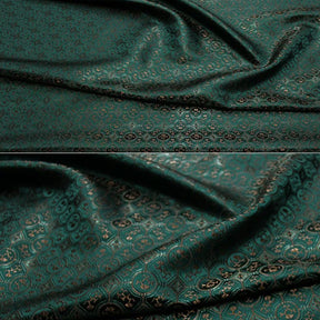 (New in Bespoke) Deep Ink Green Silk Watch Strap- SK01