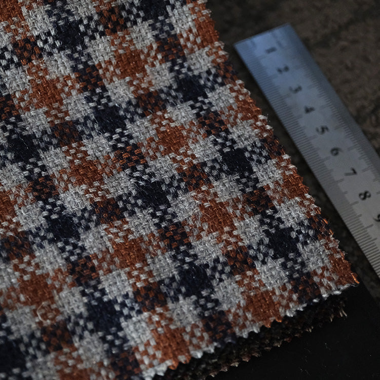 (Bespoke) Checked Wool Strap - CK01