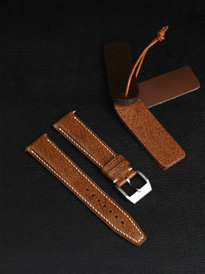 Komodo Grain Artisanal Leather Strap