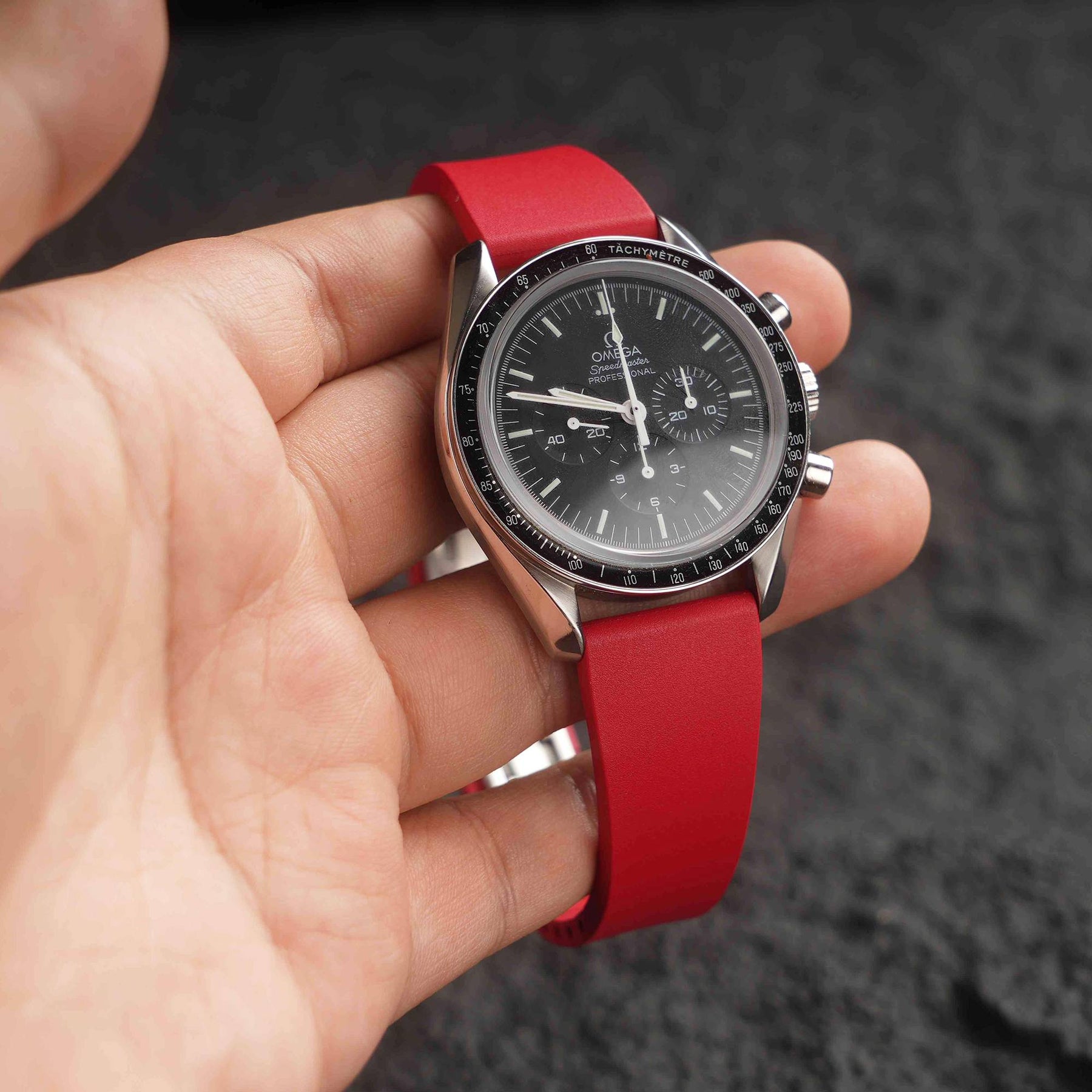 Red Rubber CTS Strap
