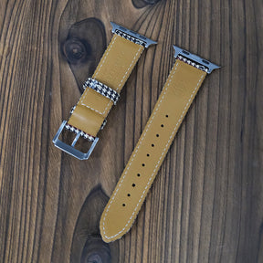 Light Brown & Red Royal VV150 Houndstooth Apple Strap