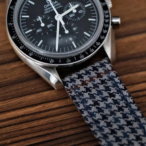Blue Windsor Houndstooth Strap