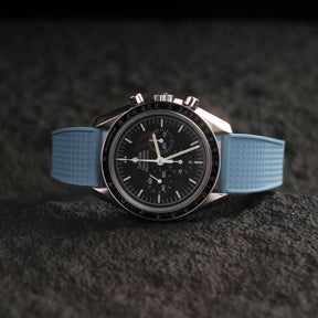 【WAFFLE-FKM】Sky Blue DAI-EL™ Iconic Rubber Strap