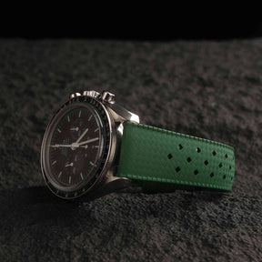 【TROPIC-FKM】Army Green DAI-EL™ Airflow Rubber Strap