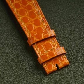 【Mississippi Alligator】Citrus Belly Prestige Strap