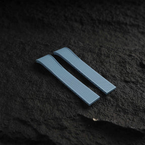 【WAFFLE-FKM】Sky Blue DAI-EL™ Iconic Rubber Strap