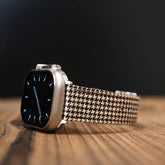 Light Brown & Red Royal VV150 Houndstooth Apple Strap