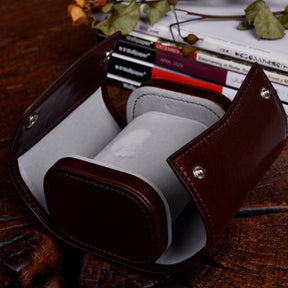 【Hermès】Dark Coffee Watch Bands Storage Box