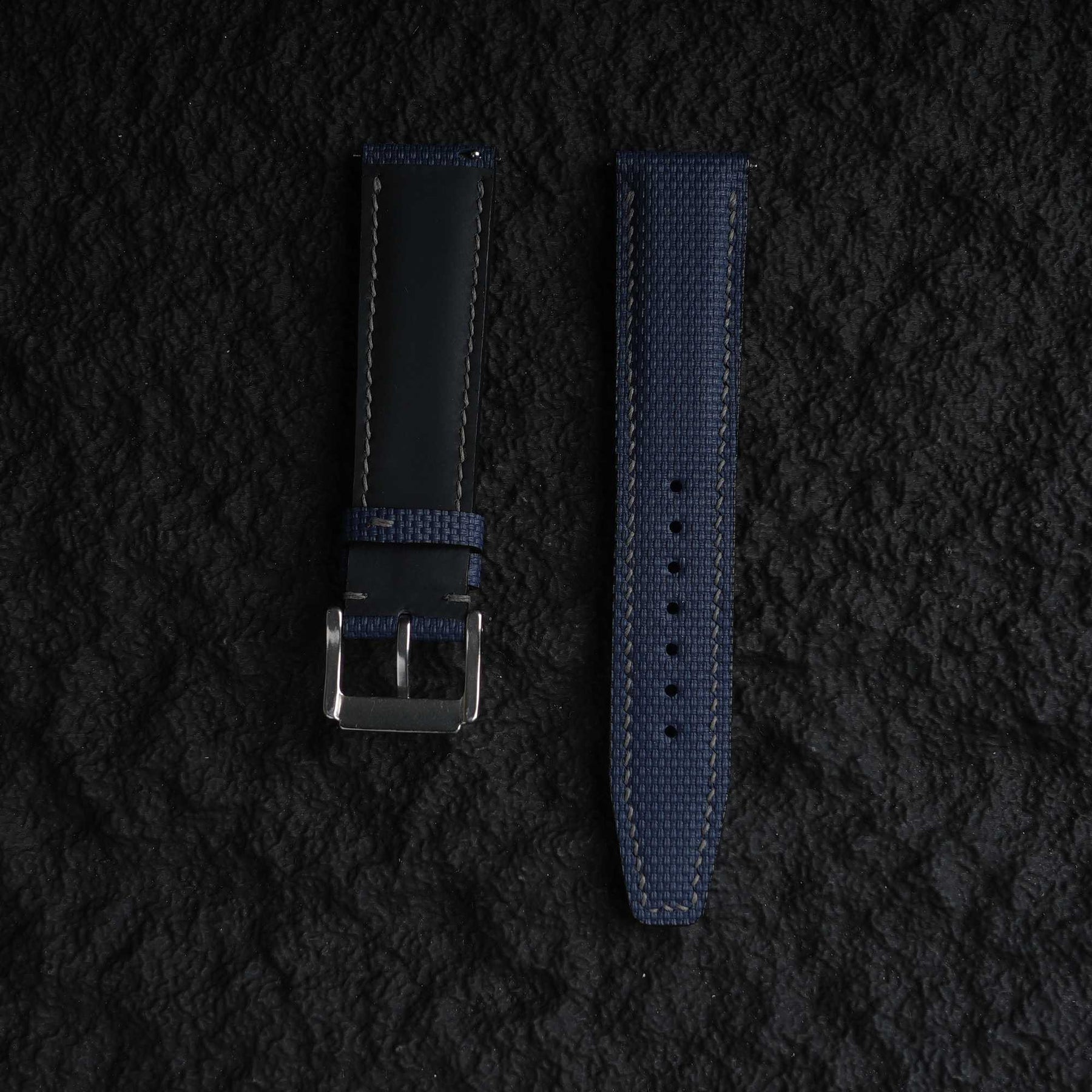【LT-FKM】Navy Fluoroelastomer Strap