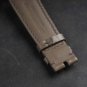 【Mississippi Alligator】Elephant Grey Belly Prestige Strap - AB057