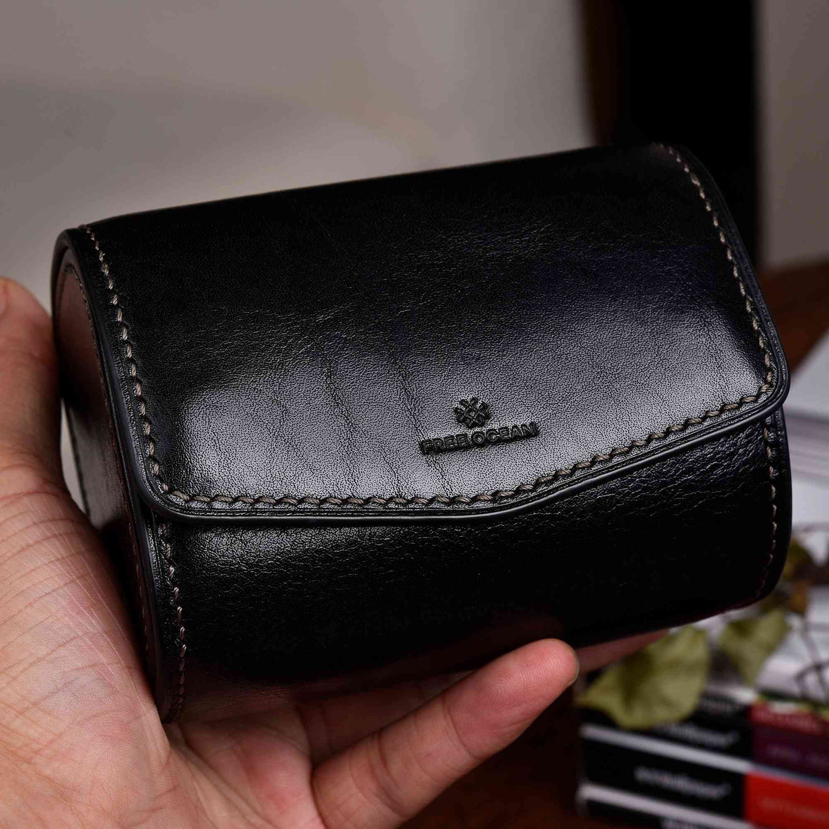 【Hermès】Black Watch Bands Storage Box