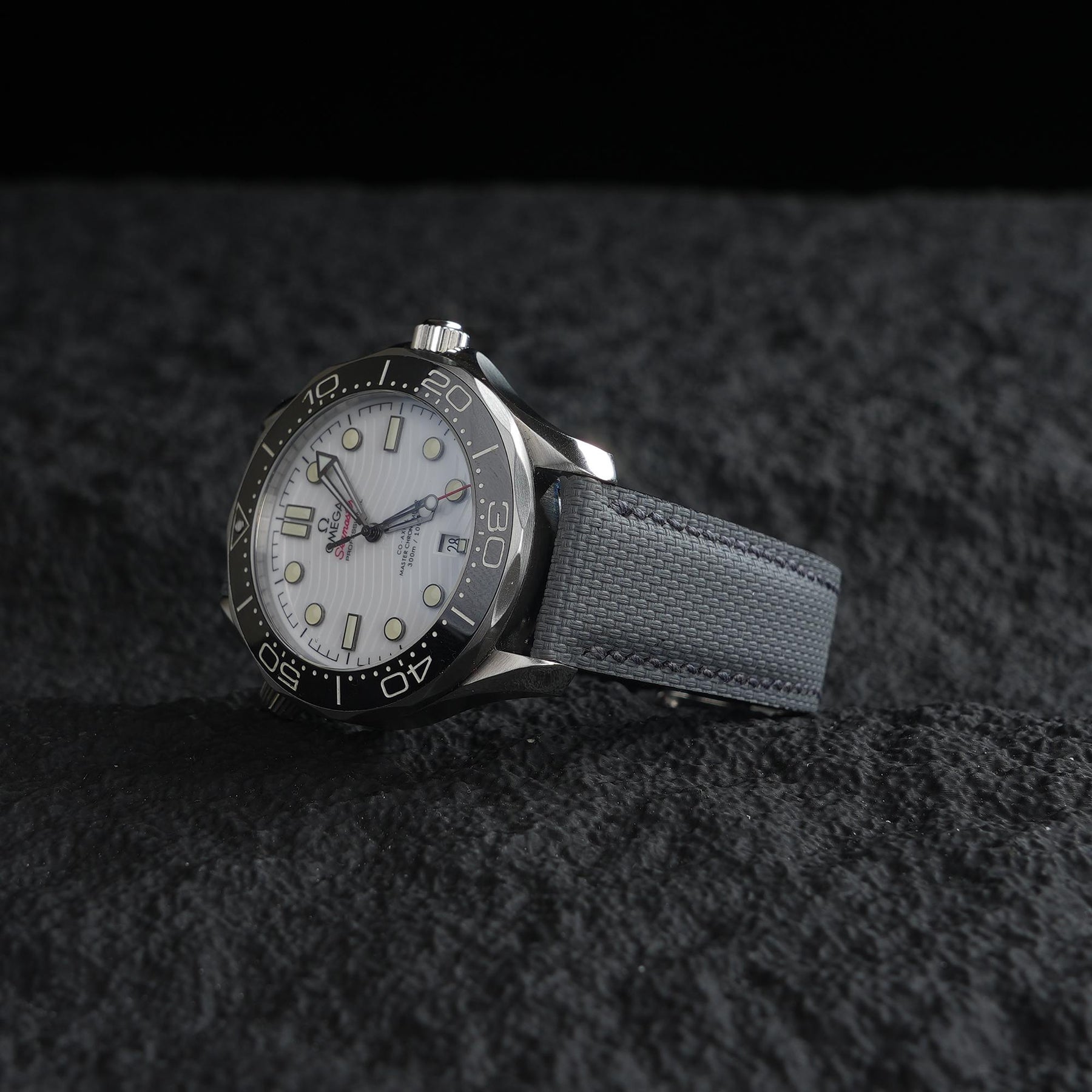 【LT-FKM】Elephant Grey Fluoroelastomer Strap