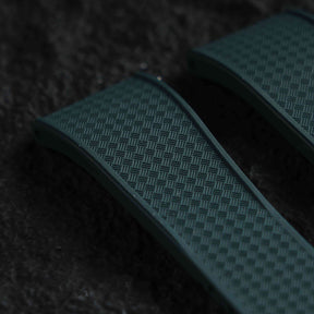 【WAFFLE-FKM】Army Green DAI-EL™ Iconic Rubber Strap
