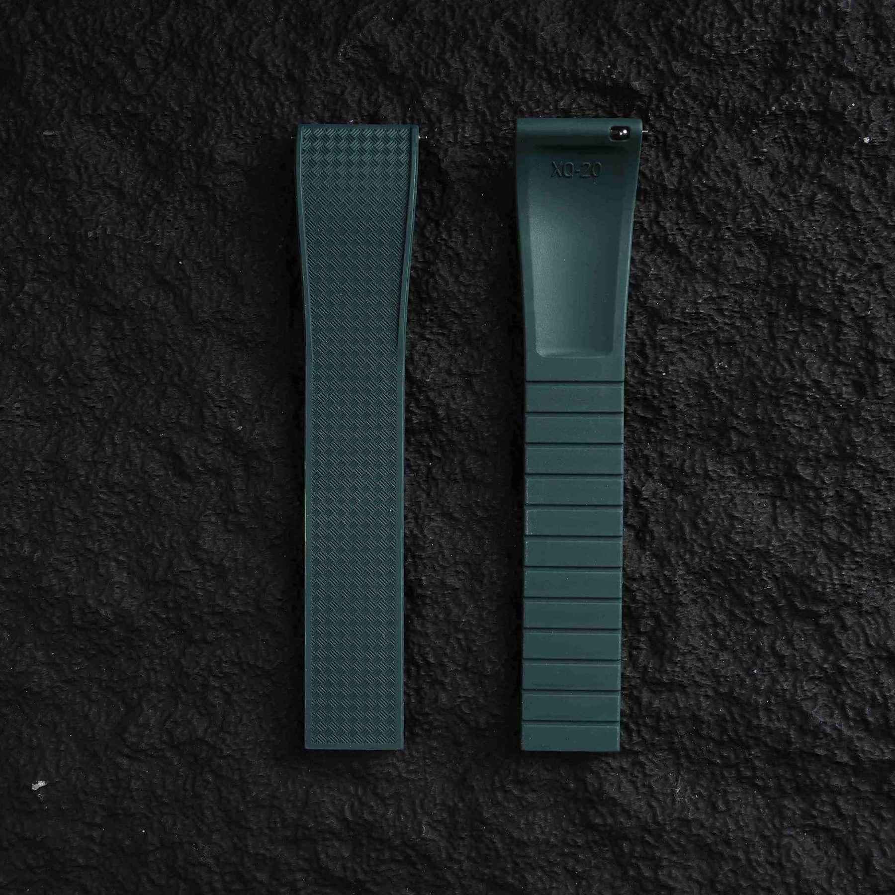 【WAFFLE-FKM】Army Green DAI-EL™ Iconic Rubber Strap