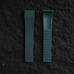 【WAFFLE-FKM】Army Green DAI-EL™ Iconic Rubber Strap