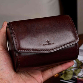 【Hermès】Dark Coffee Watch Bands Storage Box