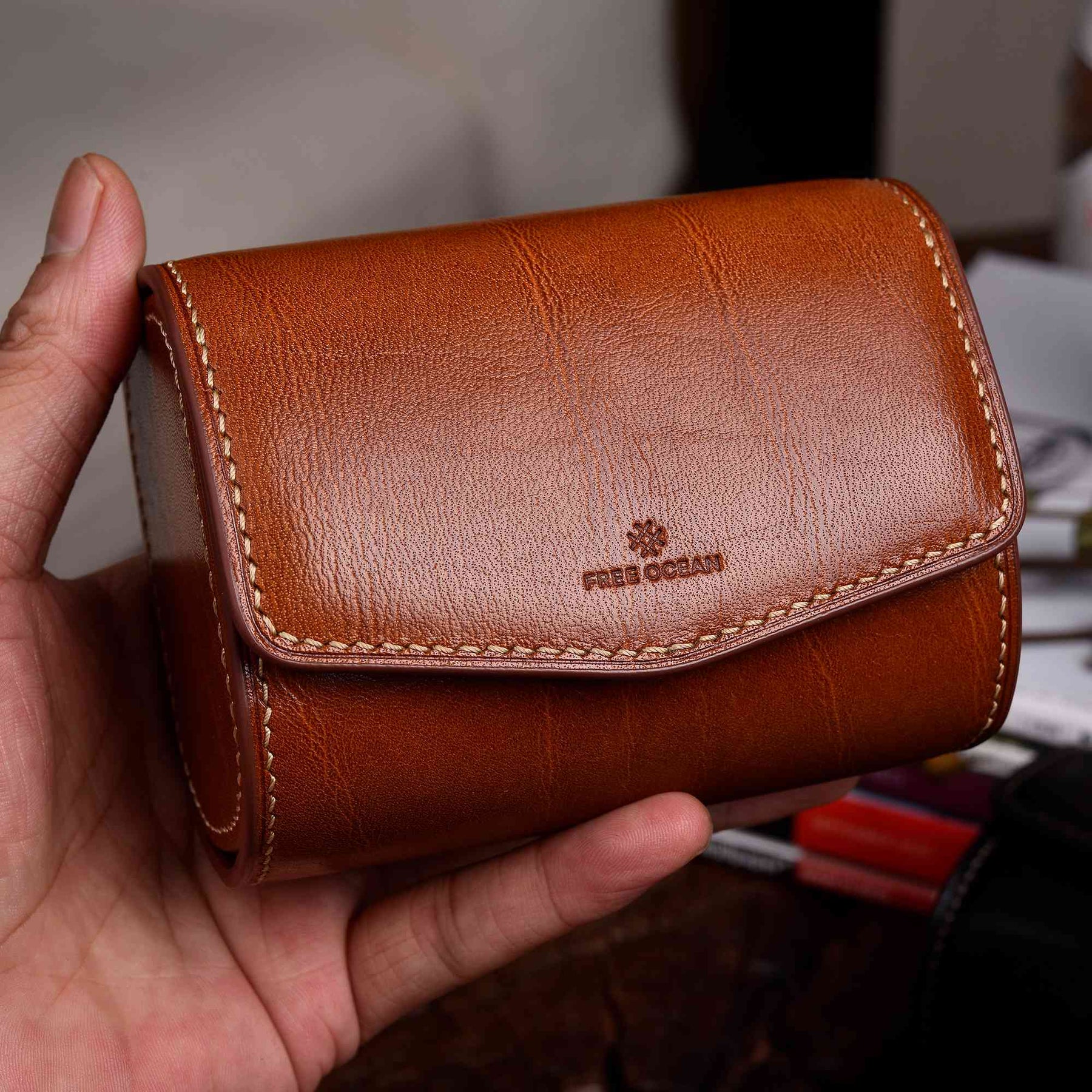 Brown Voyage Strap Vault