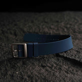 【NATO-FKM】Navy DAI-EL™ Textured Rubber Strap