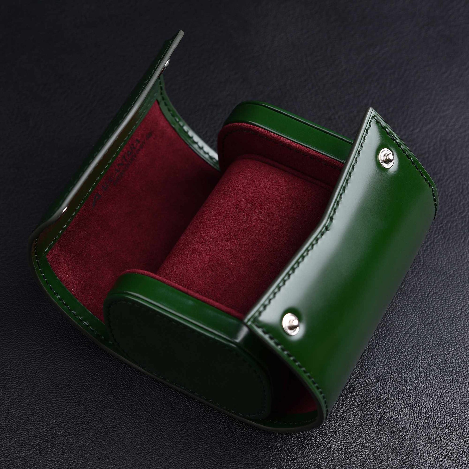 【Hermès】Luxury Horsehide Leather Watch Storage Box