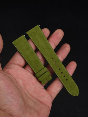 Alcantara® Racing Green Watch Strap