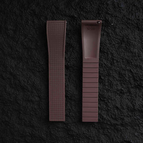 【WAFFLE-FKM】Coffee DAI-EL™ Iconic Rubber Strap
