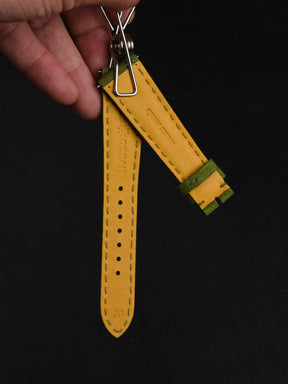 Alcantara® Racing Green Watch Strap