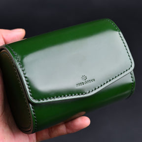 【Hermès】Luxury Horsehide Leather Watch Storage Box