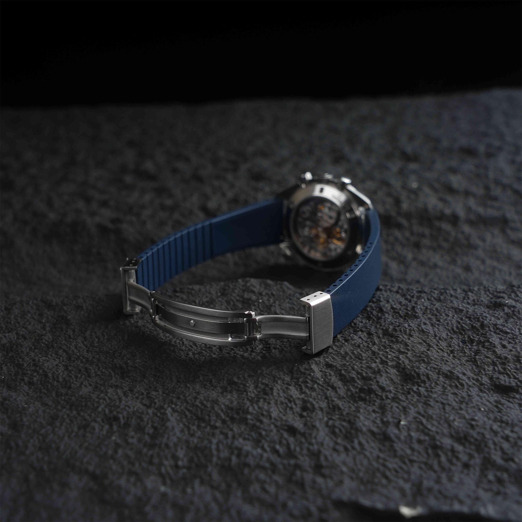 Navy Blue Rubber CTS Strap