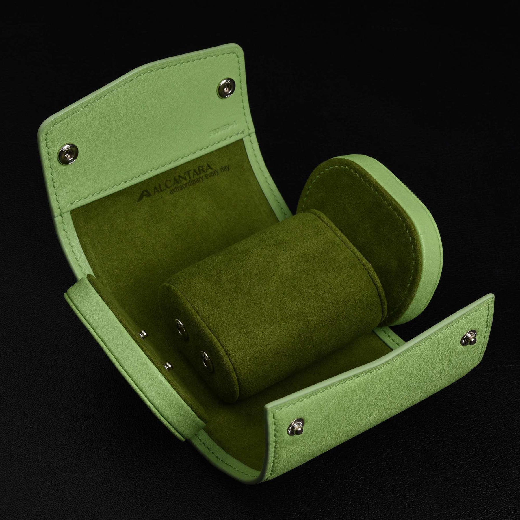 【Hermès】Teal Green Watch Storage Box