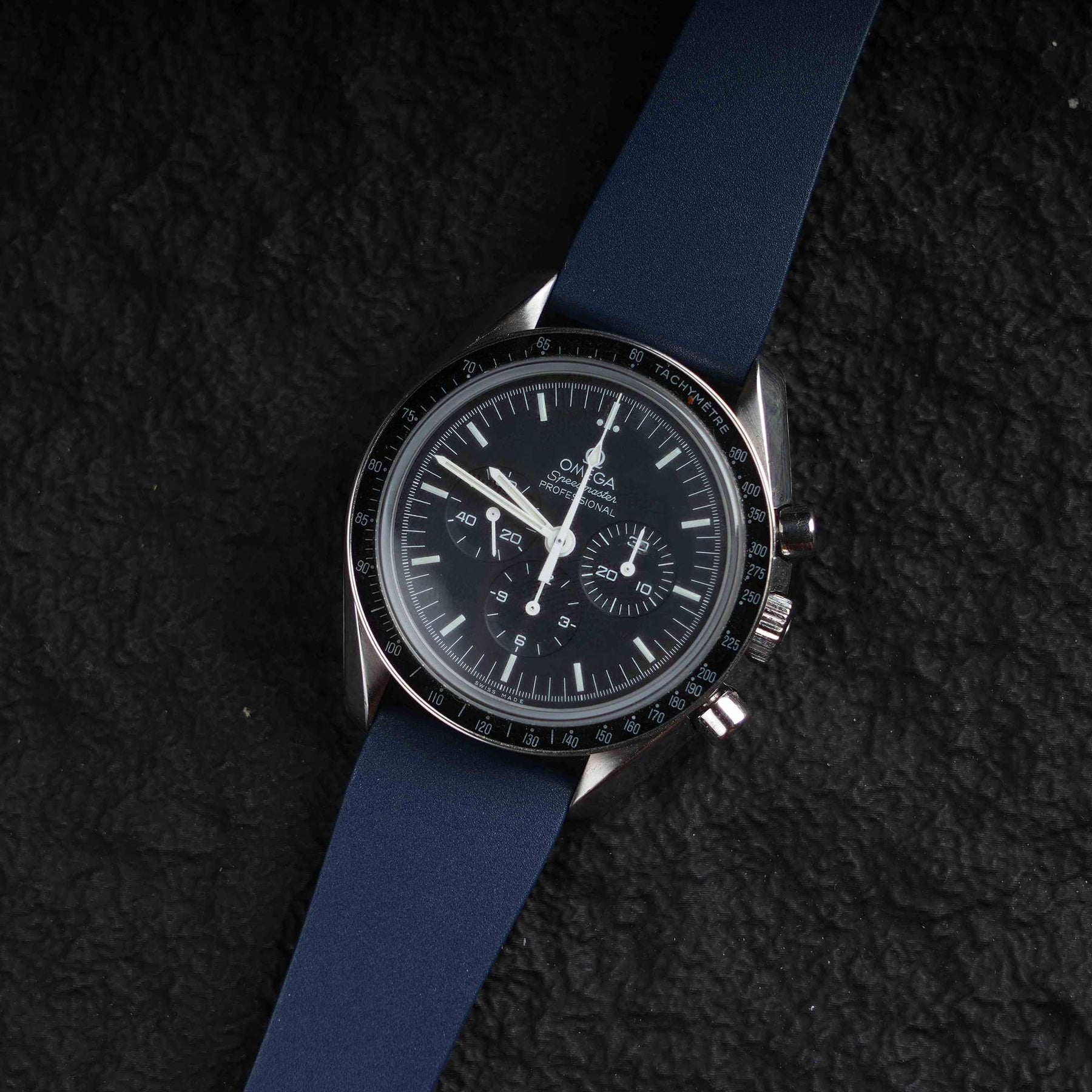 Navy Blue Rubber CTS Strap