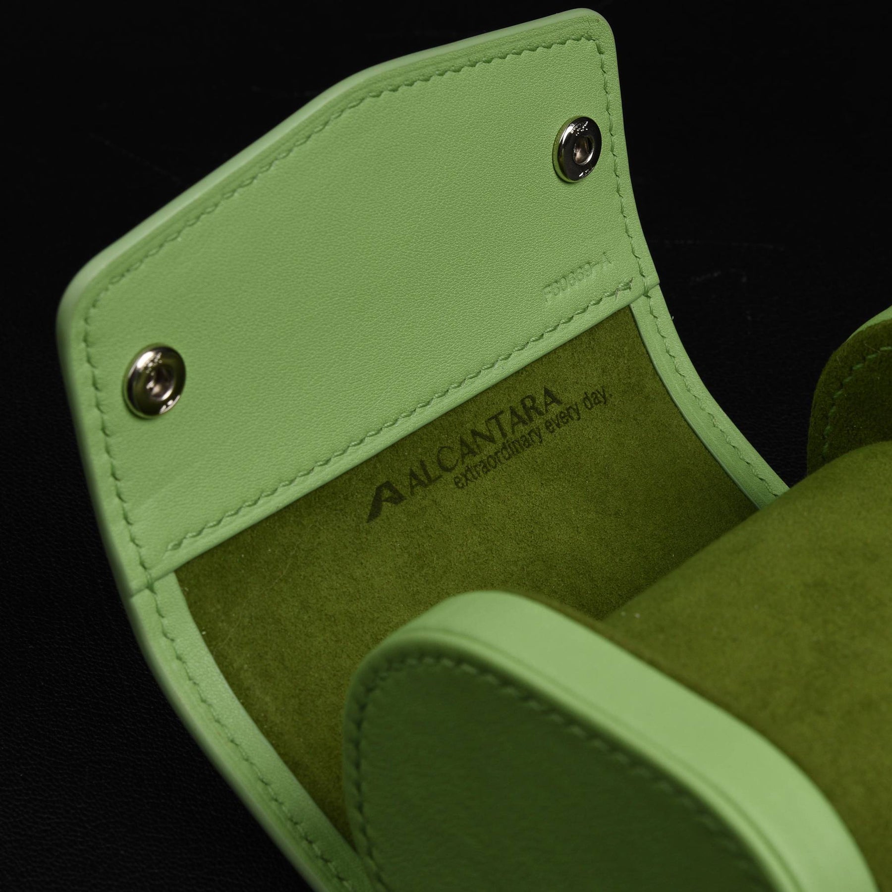 【Hermès】Teal Green Watch Storage Box