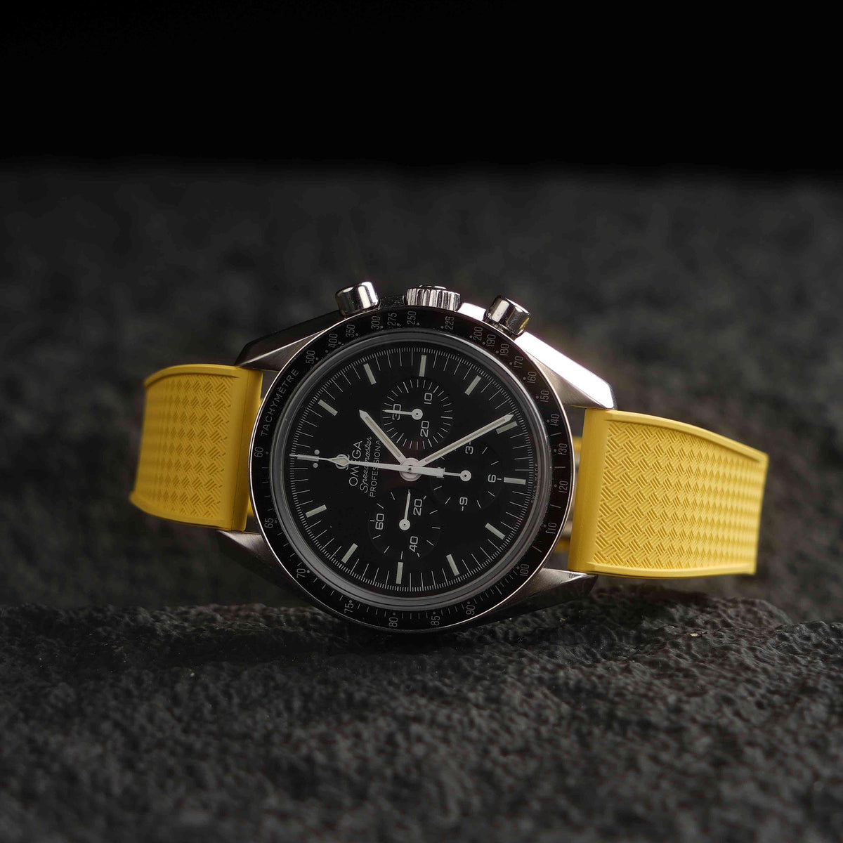 【WAFFLE-FKM】Lemon DAI-EL™ Iconic CTS Rubber Strap