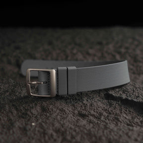 【NATO-FKM】Ceramic Grey DAI-EL™ Textured Rubber Strap
