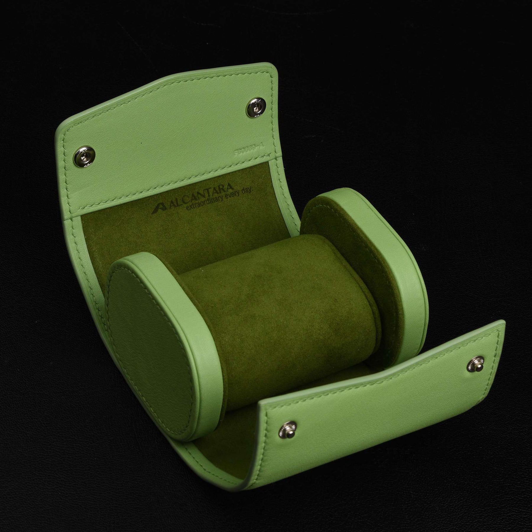 【Hermès】Teal Green Watch Storage Box