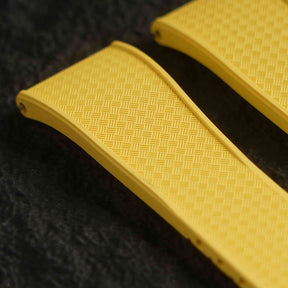 【WAFFLE-FKM】Lemon DAI-EL™ Iconic Rubber Strap