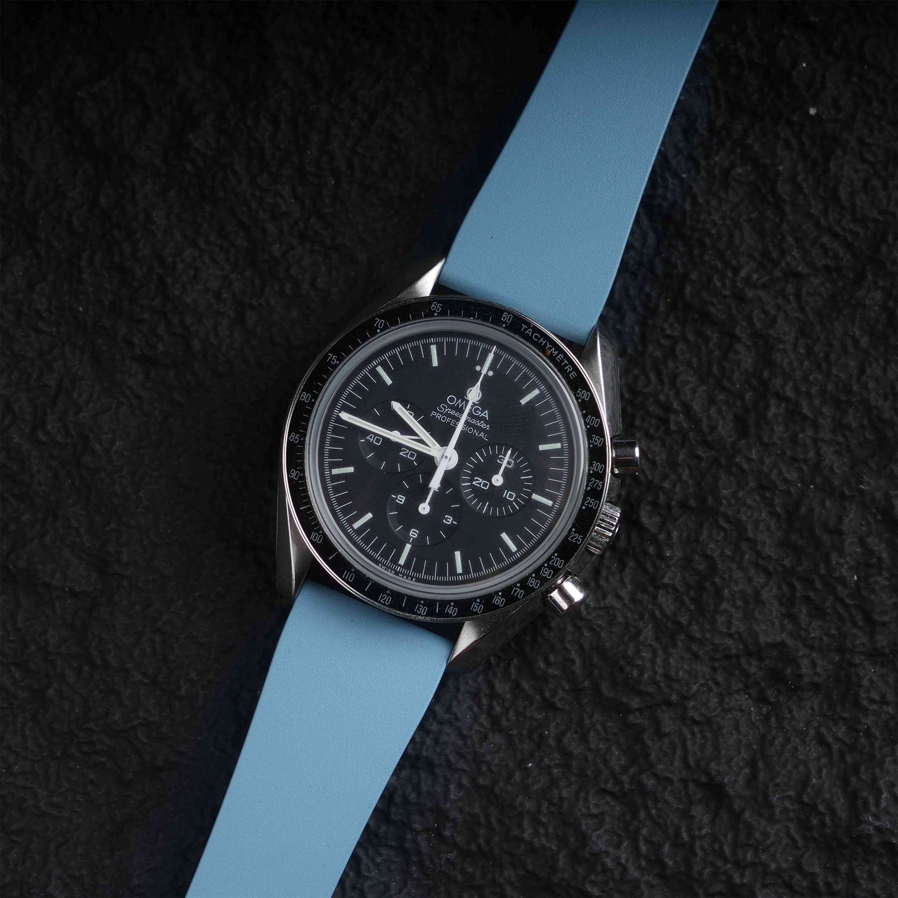 Baby Blue Rubber CTS Strap