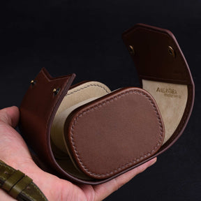 【Hermès】Dark Coffee Watch Bands Storage Box