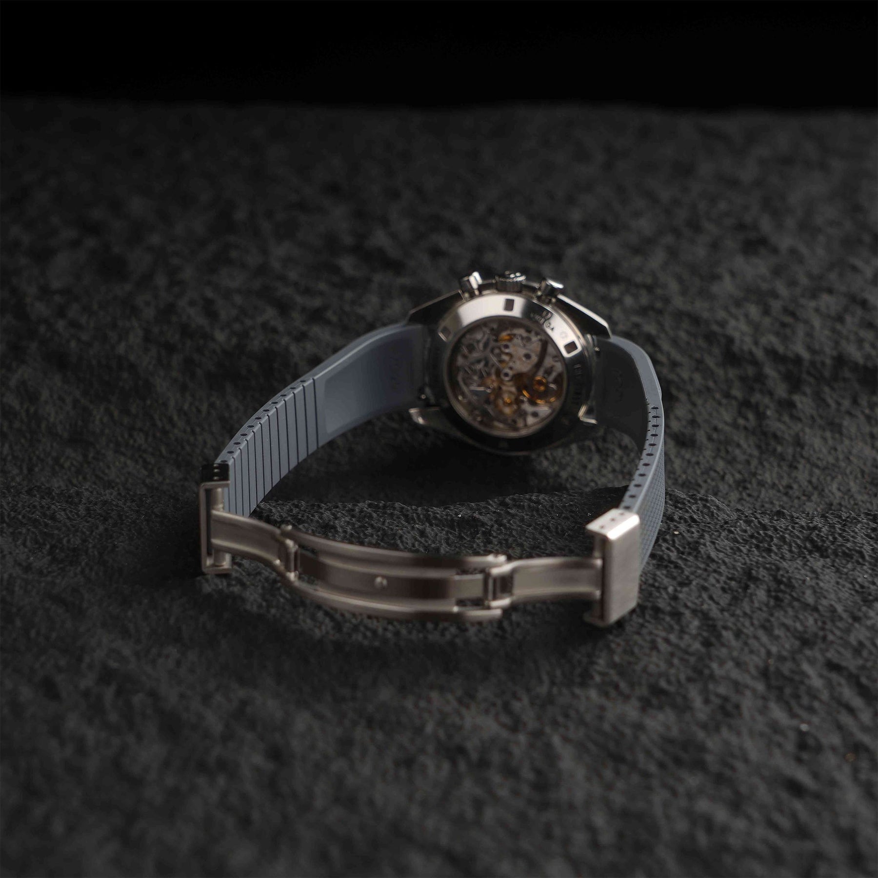 【WAFFLE-FKM】Space Grey DAI-EL™ Iconic Rubber Strap