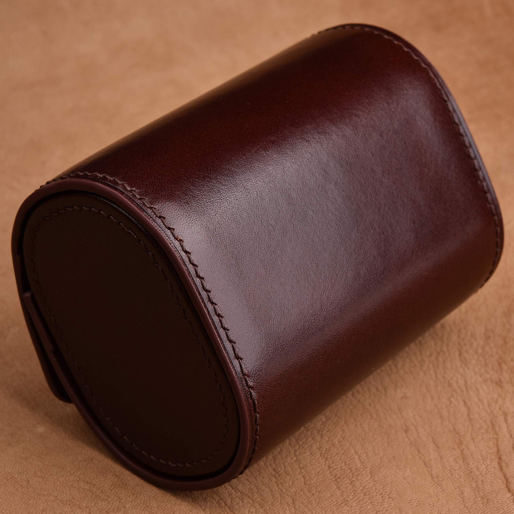 【Hermès】Dark Coffee Watch Bands Storage Box