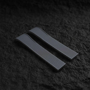 【WAFFLE-FKM】Space Grey DAI-EL™ Iconic Rubber Strap