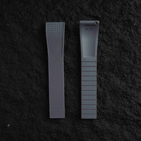 【WAFFLE-FKM】Space Grey DAI-EL™ Iconic Rubber Strap