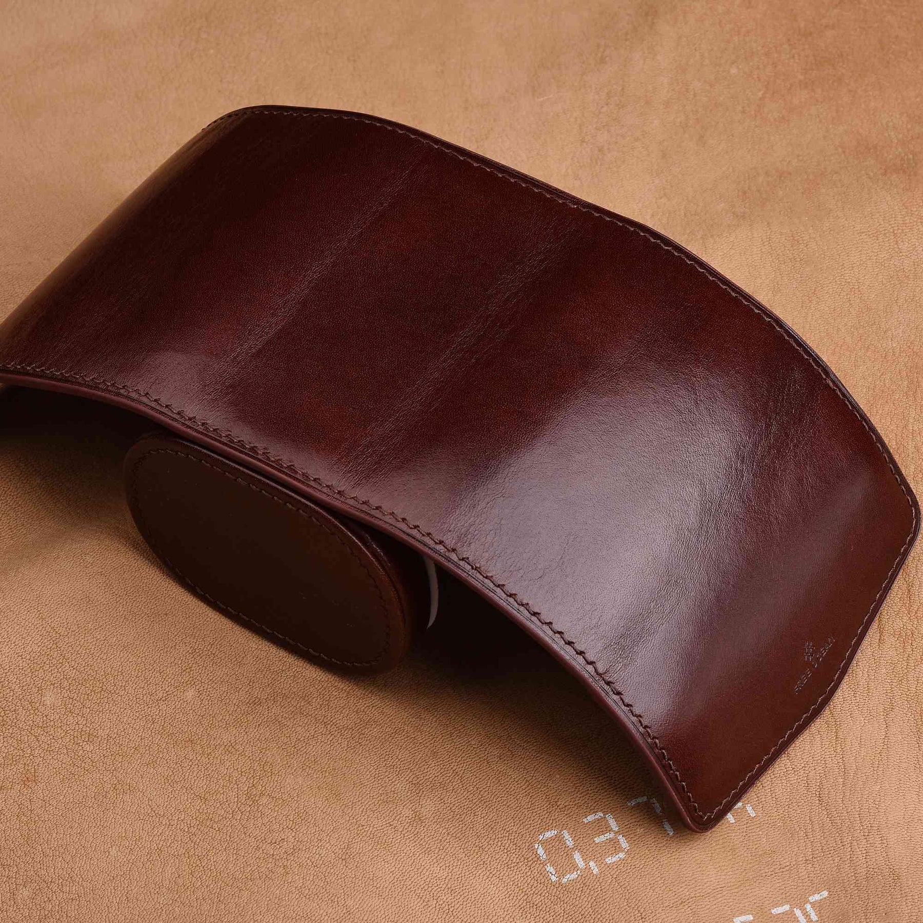 【Hermès】Dark Coffee Watch Bands Storage Box